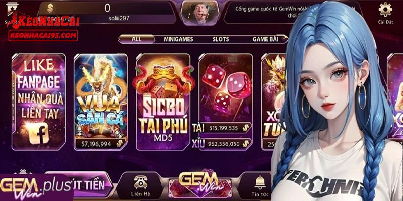 Hàng loạt các sản phẩm cá cược được GEMWIN mang lại