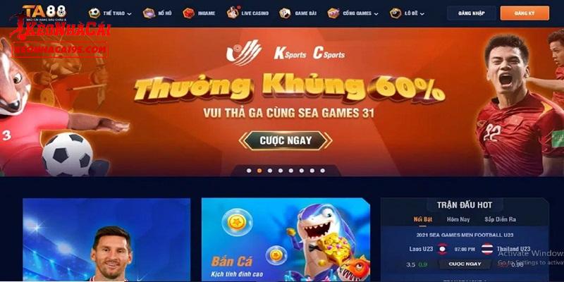 Các tựa game được đánh giá cao tại TA88