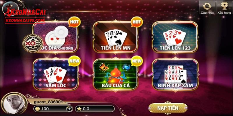 Những sản phẩm làm nên tên tuổi của XO88