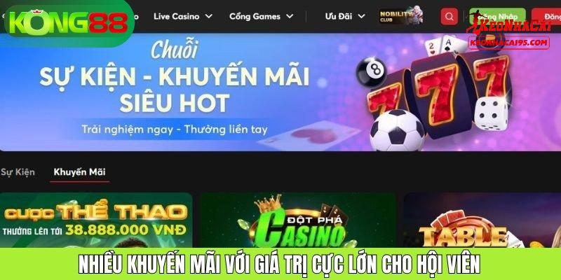Những điểm vượt trội của KONG88 Những điểm vượt trội của KONG88